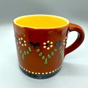 Schneider Handmade Clay Pottery Mug – Marburg Germany, Vintage 1950s/60s-NWT